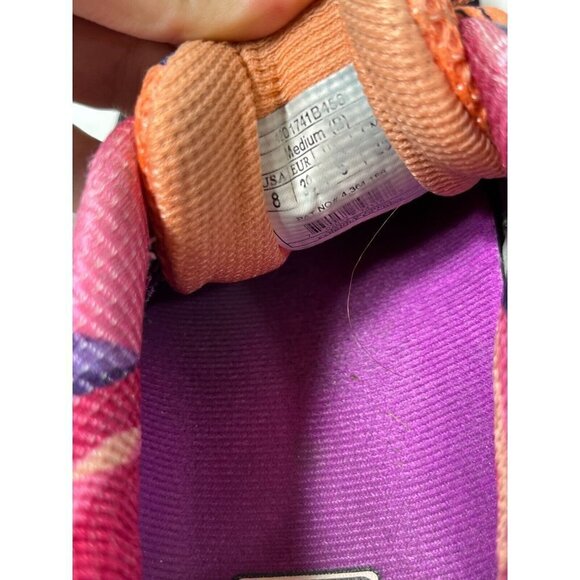 Brooks Adrenaline GTS 15 Running Shoes Womens Sz 8 M (B) Blue Purple Orange - Picture 6 of 10